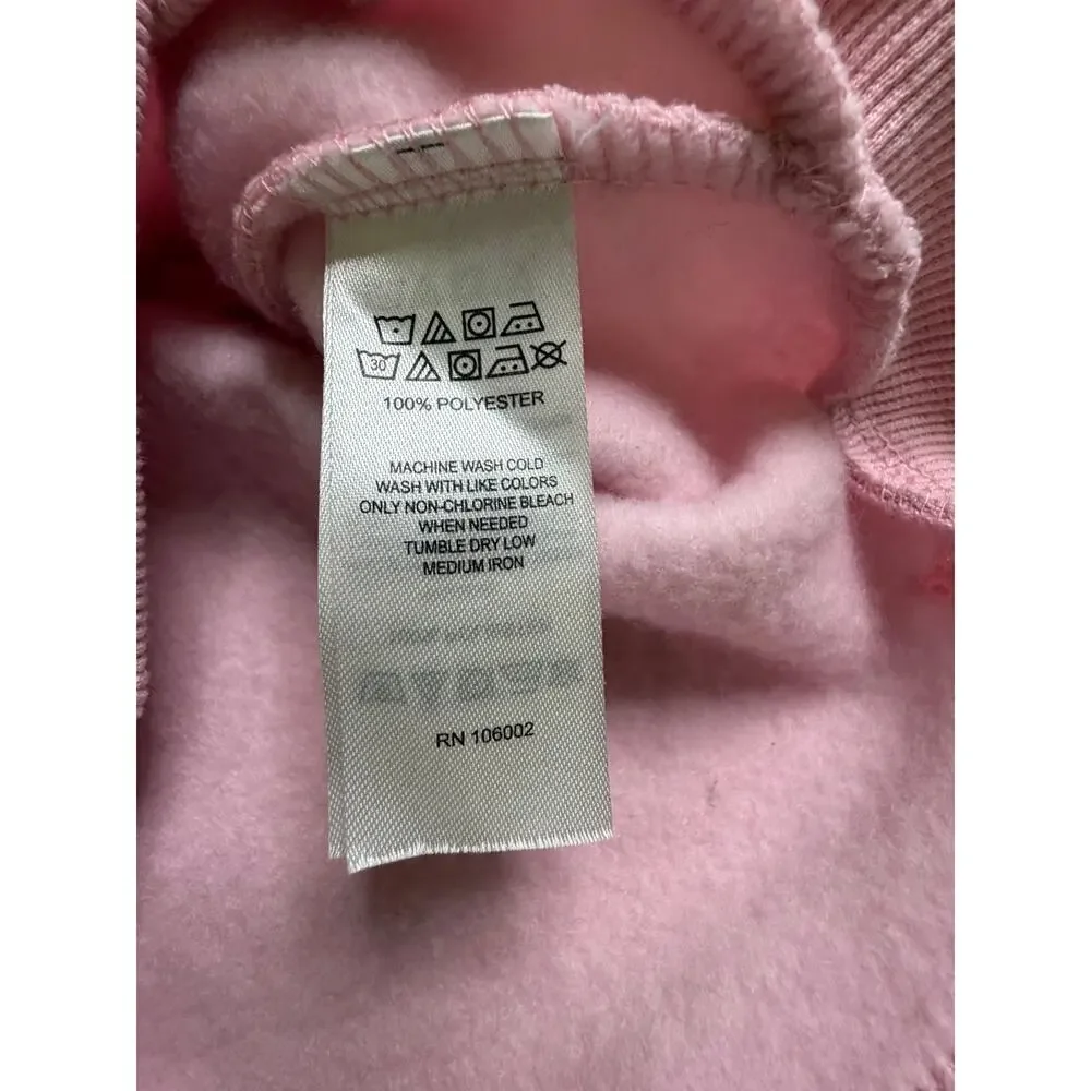 Beautiful Light pink Pets hoodie Size XS